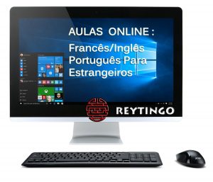 aulas online de francês, inglês e português para estrangeiros